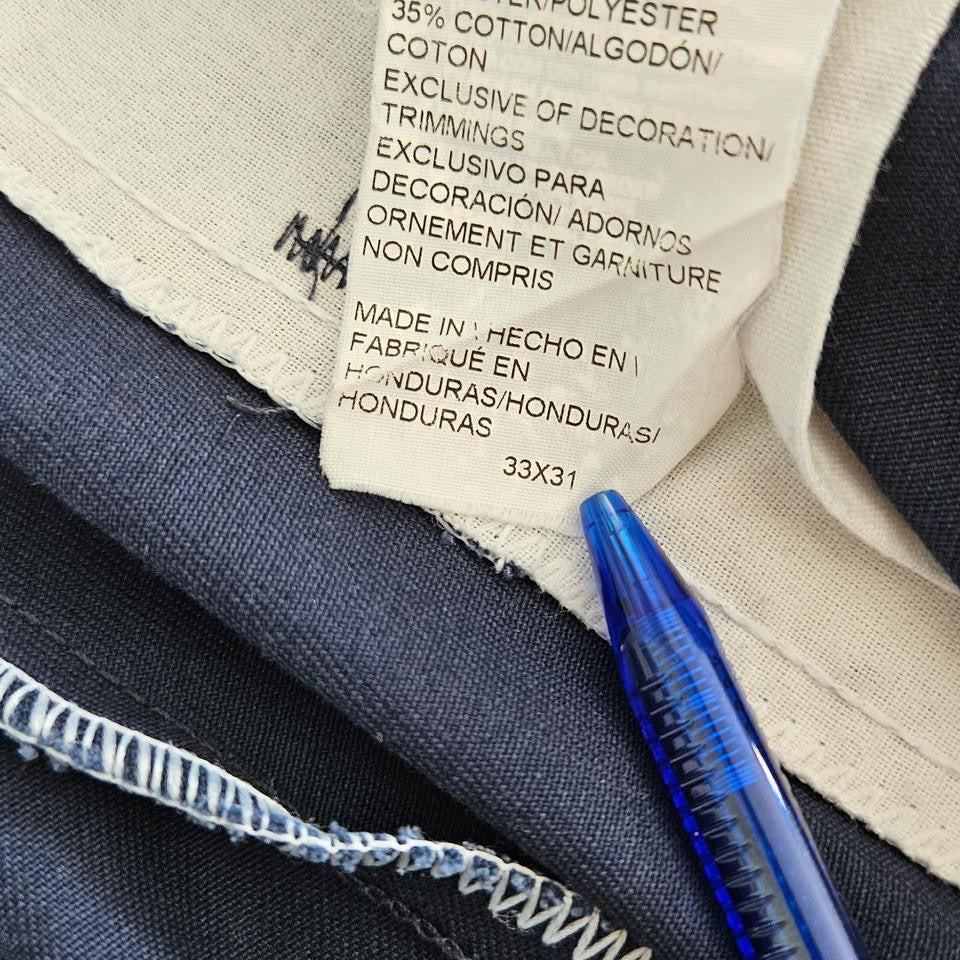 Dickies 874 navy pants 33x31 second hand streetwear