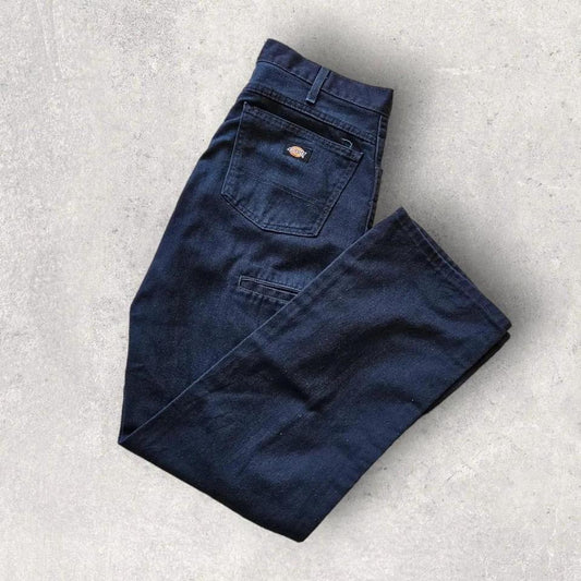 Dickies navy workwear trousers 32x32 second hand streetwear