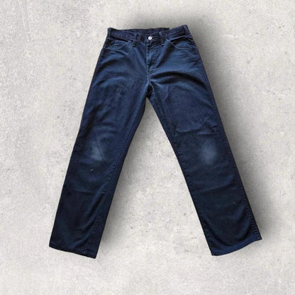 Dickies navy workwear trousers 32x32 second hand streetwear