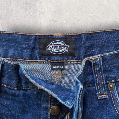 Vintage Dickies baggy jeans 36x34 second hand wide fit denim