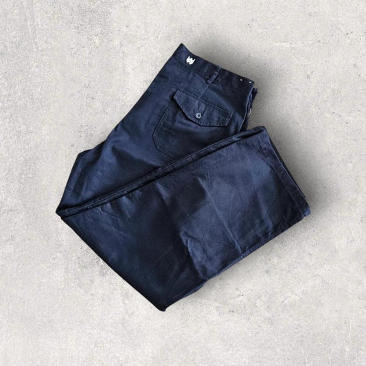 Dickies navy double knee workwear pants vintage second hand