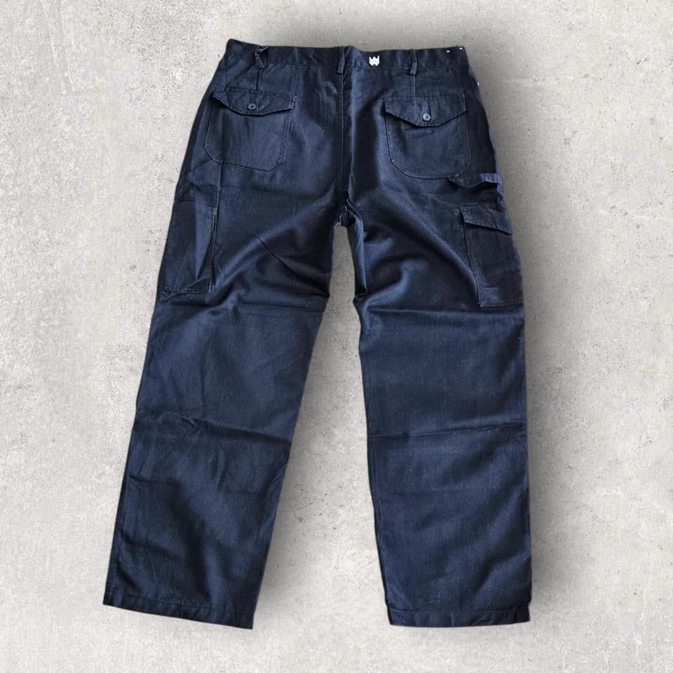 Dickies navy double knee workwear pants vintage second hand