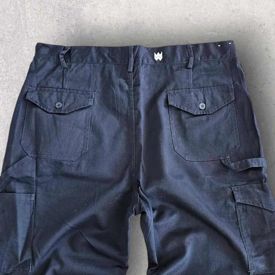 Dickies navy double knee workwear pants vintage second hand