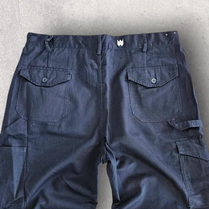 Dickies navy double knee workwear pants vintage second hand