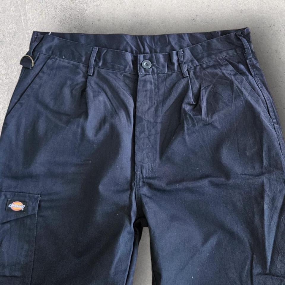 Dickies navy double knee workwear pants vintage second hand