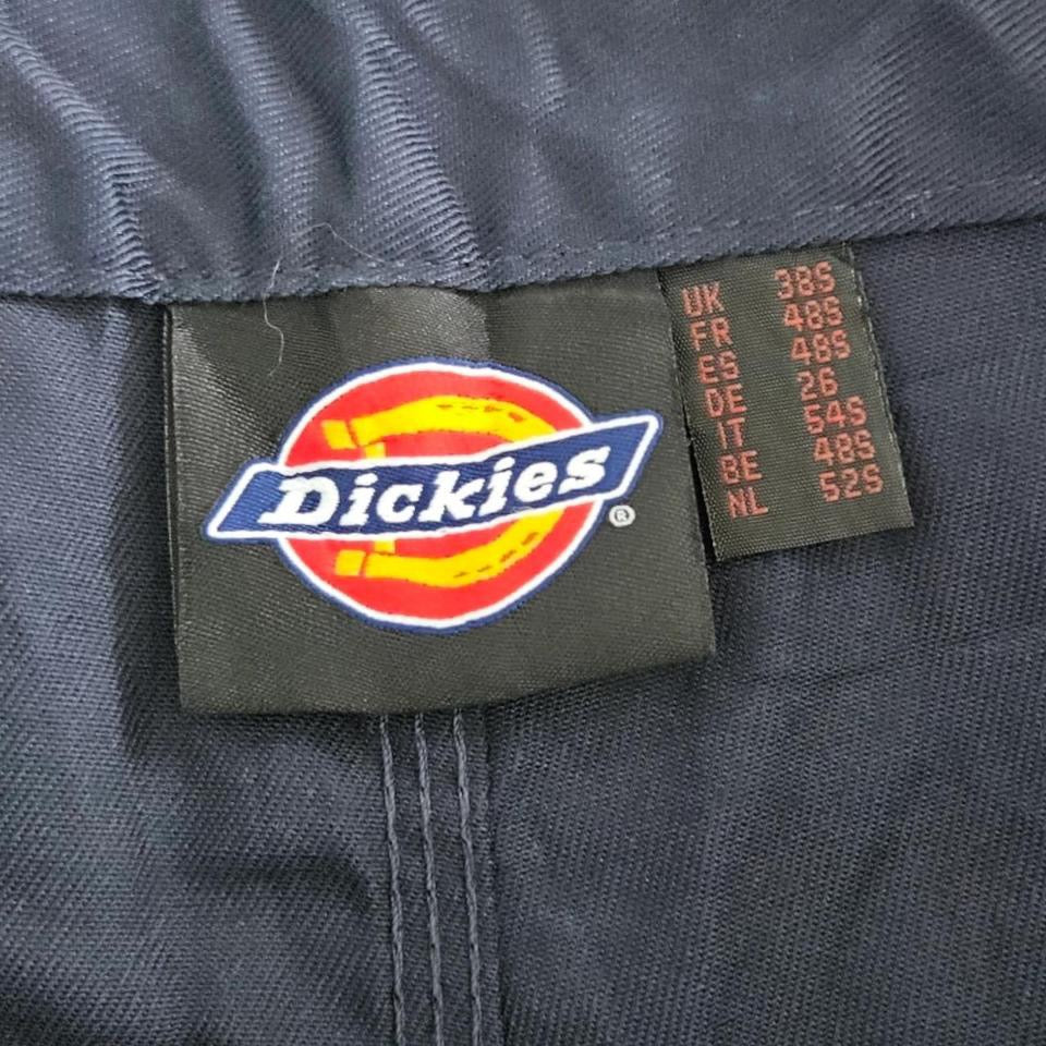 Dickies navy double knee workwear pants vintage second hand