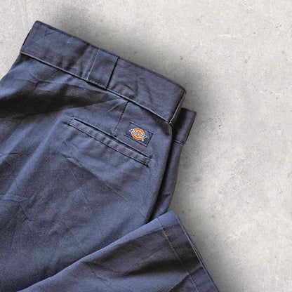 Dickies 874 navy chino pants 44x30 vintage second hand