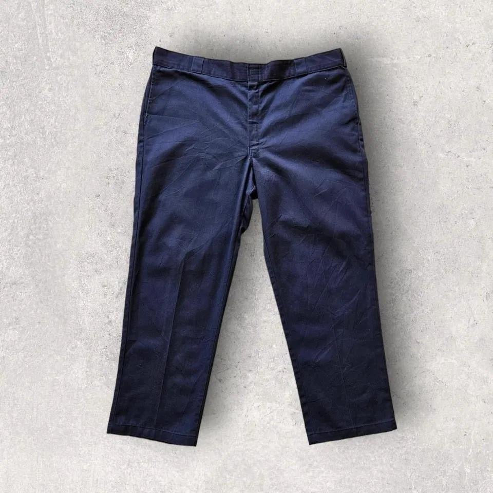 Dickies 874 navy chino pants 44x30 vintage second hand