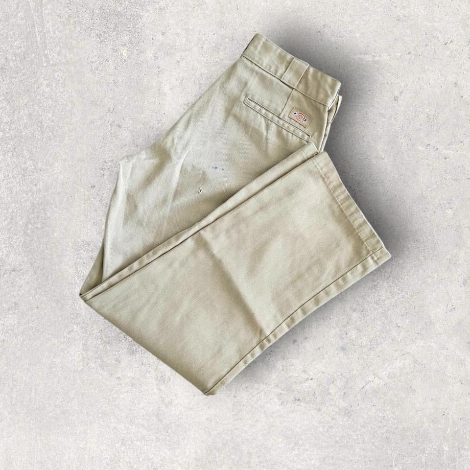 Dickies 874 cream pants 32x31 vintage second hand