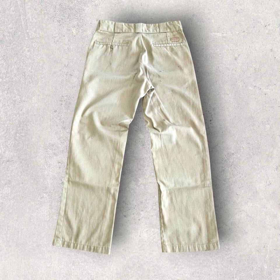 Dickies 874 cream pants 32x31 vintage second hand