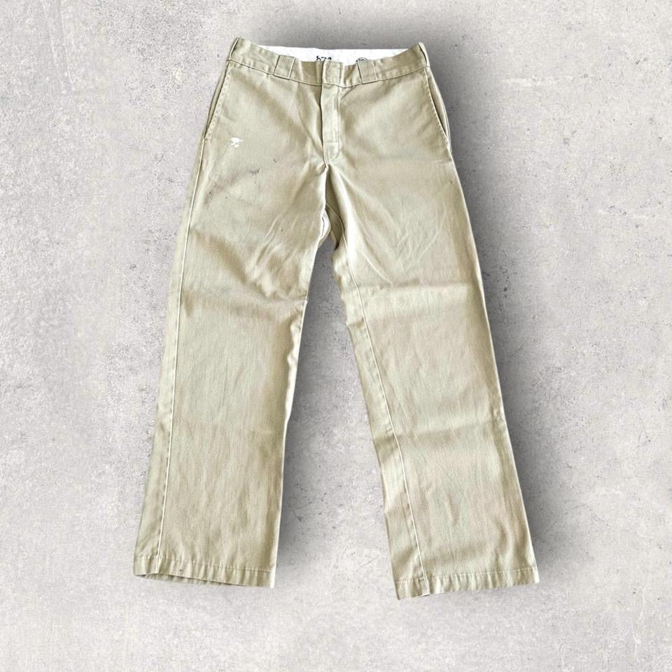 Dickies 874 cream pants 32x31 vintage second hand