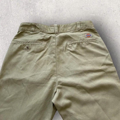 Dickies cream trousers 32x30 vintage second hand