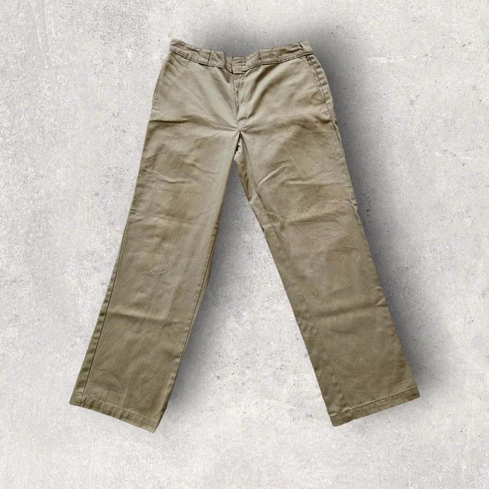 Dickies 874 Cream Pants 36x32 – Vintage Workwear Style