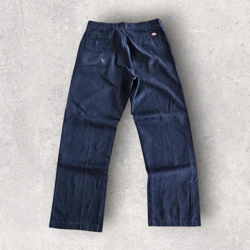 Dickies 874 Navy Trousers מכנסי דיקיס וינטג’ כחולים מידה 34x32