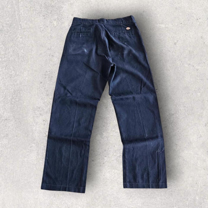 Dickies 874 Navy Trousers מכנסי דיקיס וינטג’ כחולים מידה 34x32