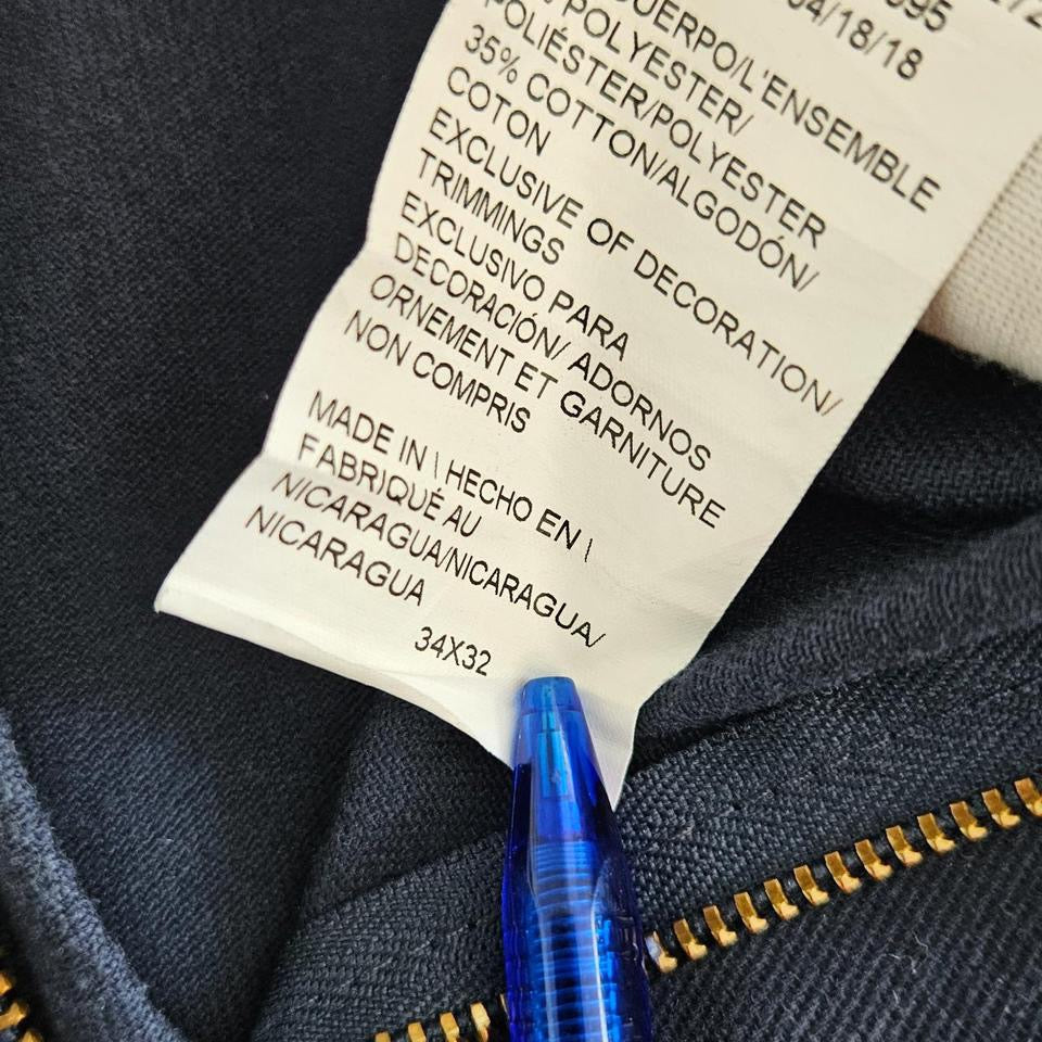 Dickies 874 Navy Trousers מכנסי דיקיס וינטג’ כחולים מידה 34x32