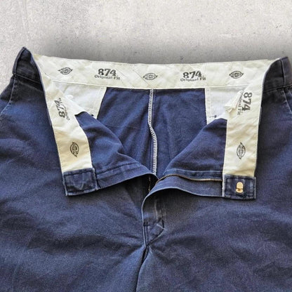 Dickies 874 Navy Pants 40x30 – Classic Vintage Blue Work Pants