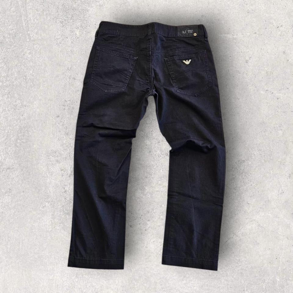 Armani Youth Black Jeans ג'ינס שחור יוניסקס של ארמני במצב חדש