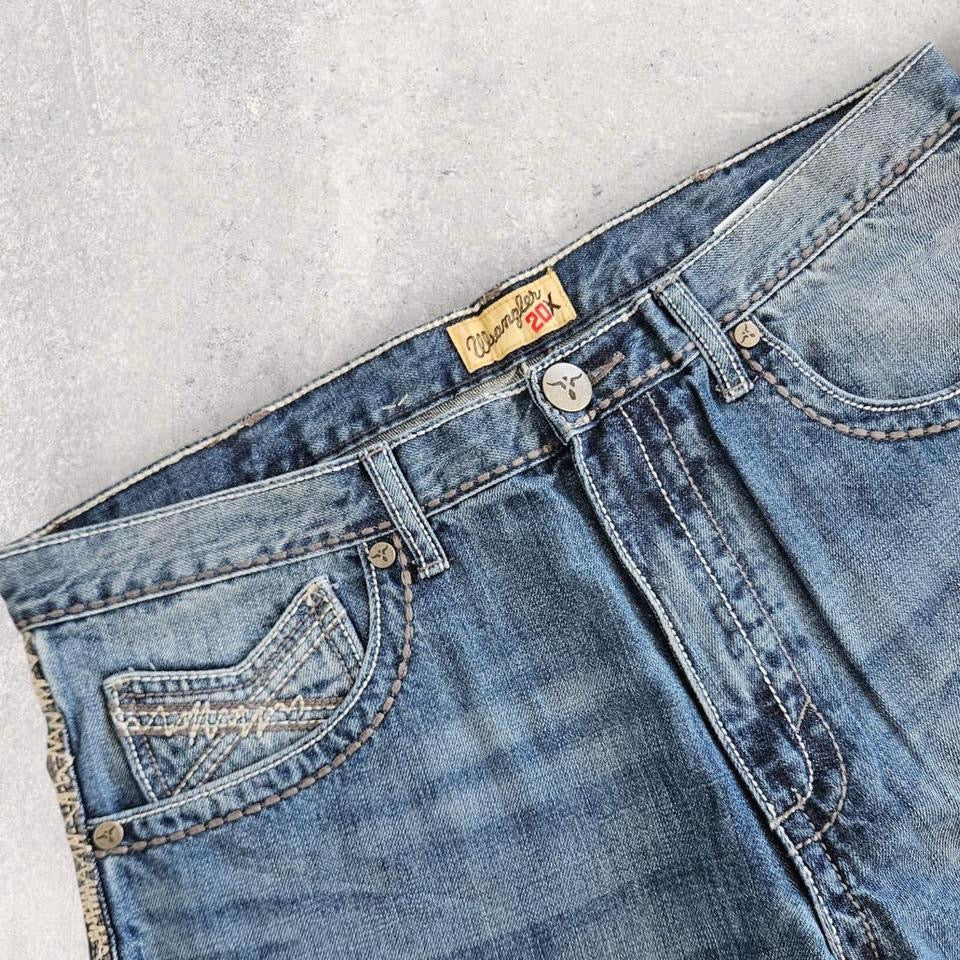 Wrangler Navy Jeans 36x34 – Classic Straight-Leg Fit, Brand New