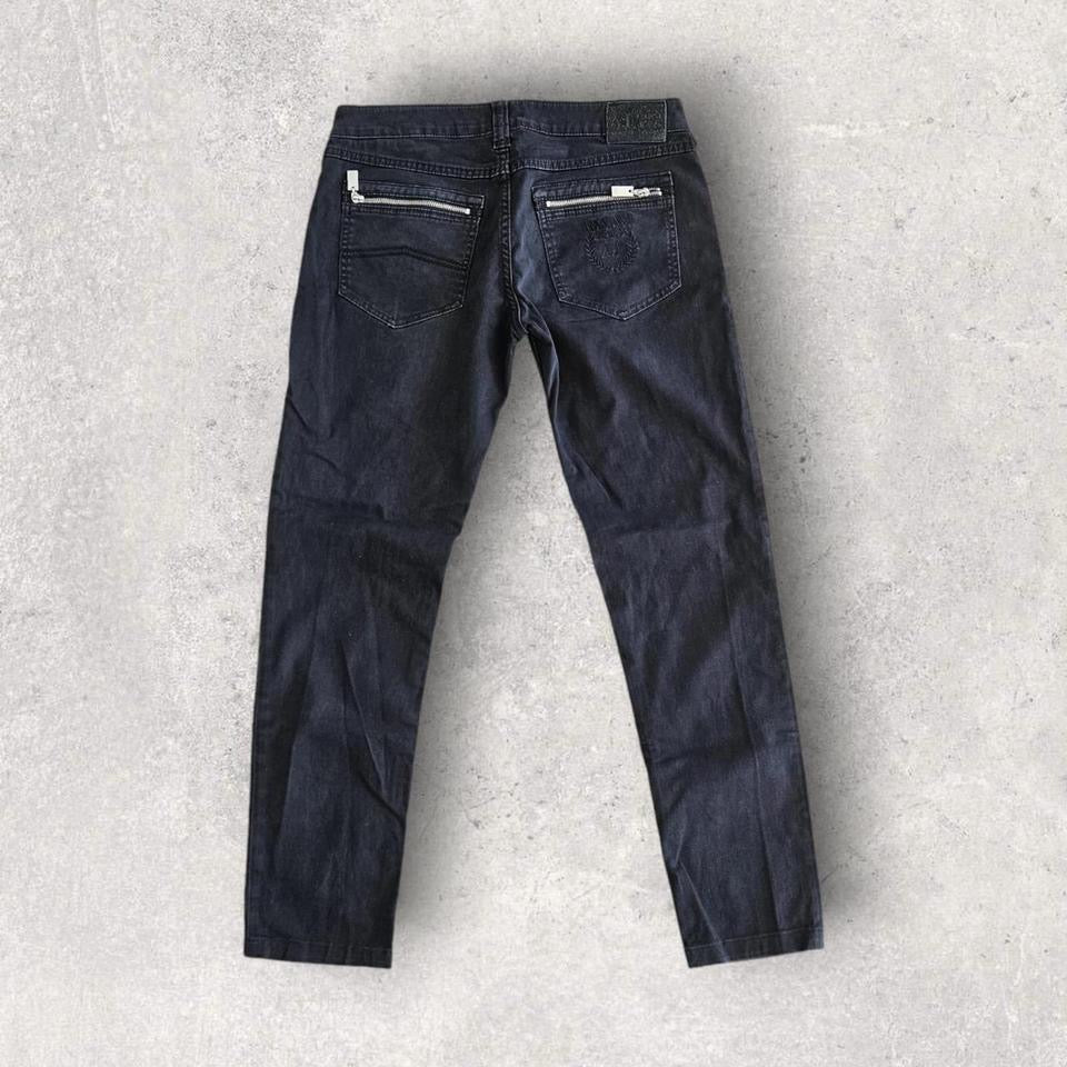 Armani Black Jeans W30 – Minimalist Vintage Streetwear Look