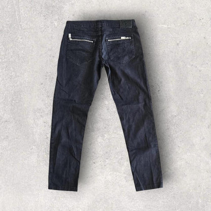 Armani Black Jeans W30 – Minimalist Vintage Streetwear Look