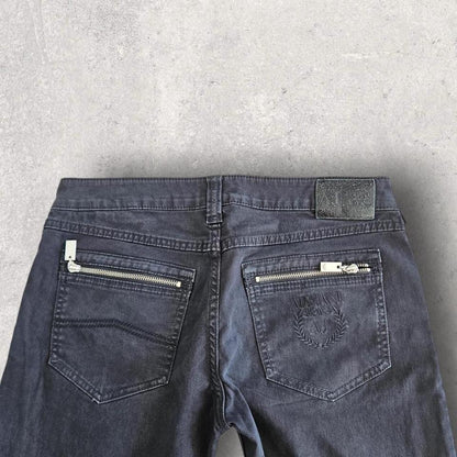 Armani Black Jeans W30 – Minimalist Vintage Streetwear Look