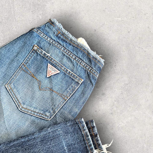 Guess Navy Jeans ג’ינס נשים וינטג’ כחול כהה W32
