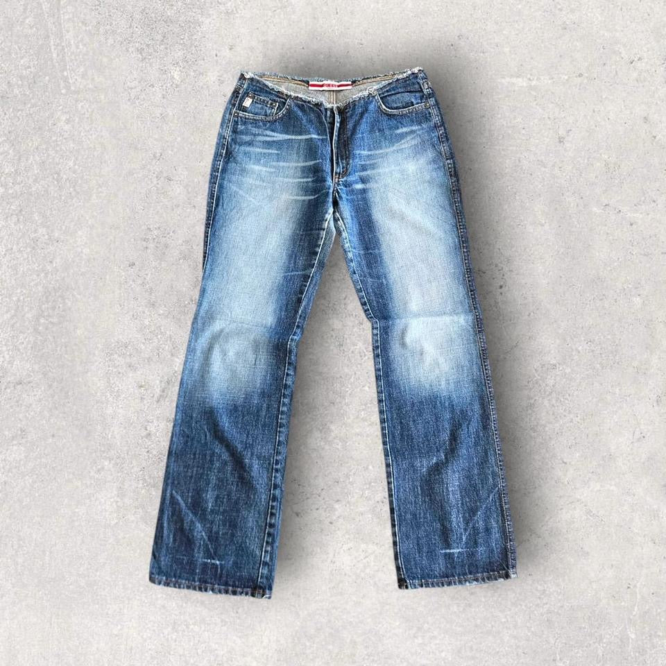 Guess Navy Jeans ג’ינס נשים וינטג’ כחול כהה W32