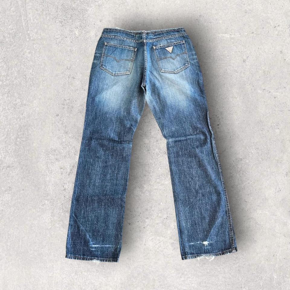Guess Navy Jeans ג’ינס נשים וינטג’ כחול כהה W32