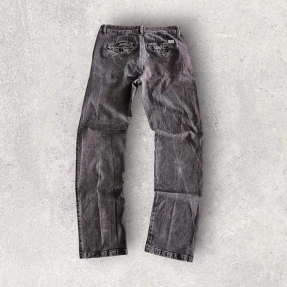 Chino Faded Black Grey Jeans – W32 – Vintage Chino Pants