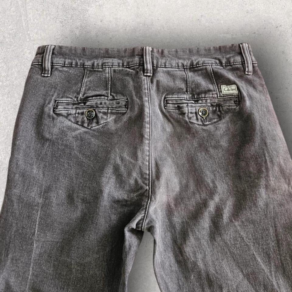 Chino Faded Black Grey Jeans – W32 – Vintage Chino Pants