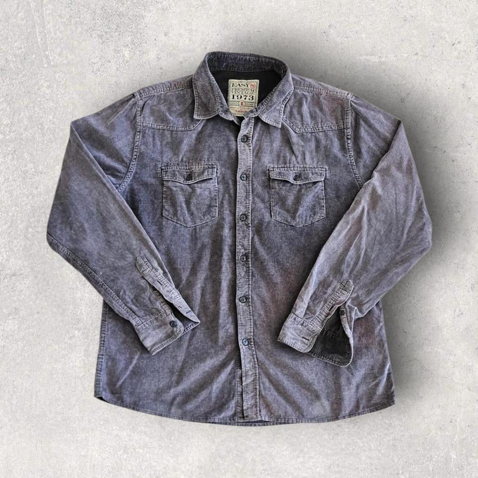Unbranded Purple Faded Corduroy Shirt – M – Vintage Cord Shirt