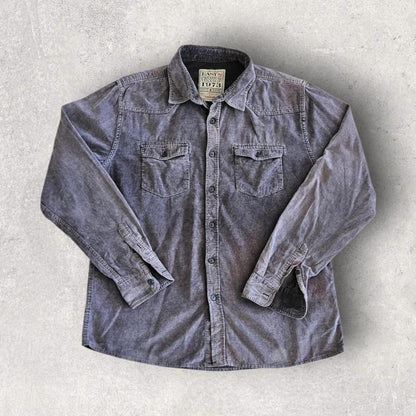 Unbranded Purple Faded Corduroy Shirt – M – Vintage Cord Shirt