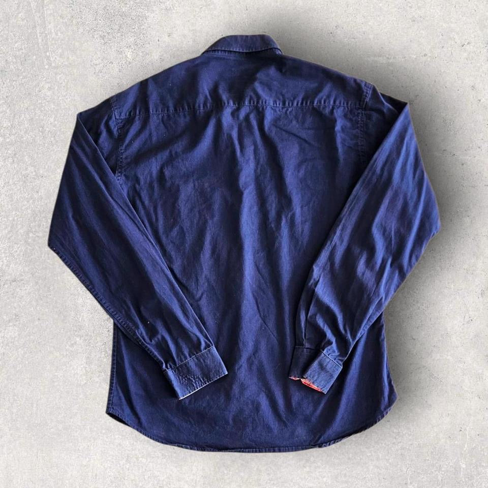 Ralph Lauren Blue Polo Shirt L – Classic Fit Vintage Polo