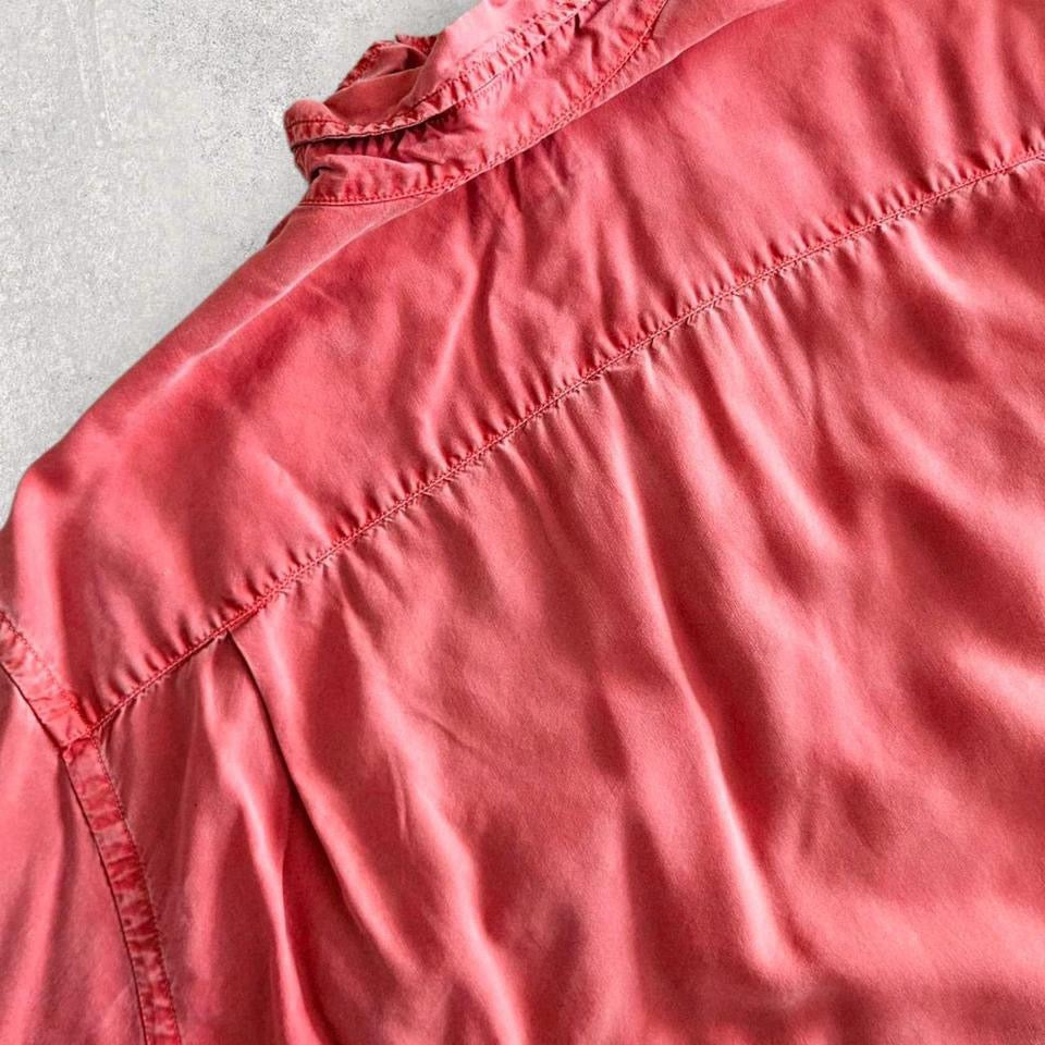 Trussardi Salmon Pink Polo Shirt L – Luxury Summer Polo