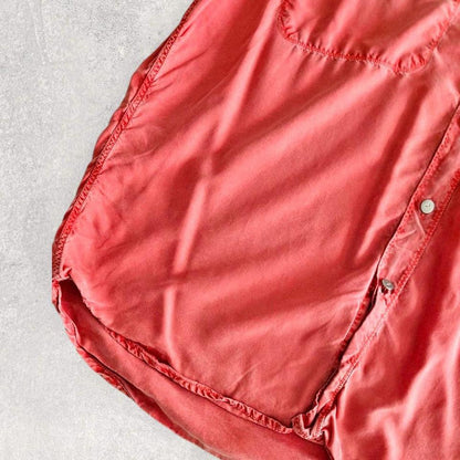 Trussardi Salmon Pink Polo Shirt L – Luxury Summer Polo