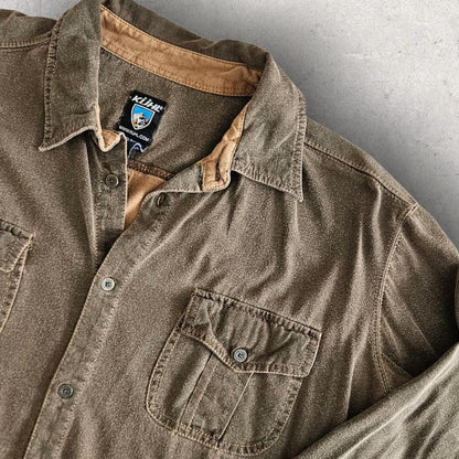 Khul Green Polo Shirt M – Vintage Casual Classic Fit