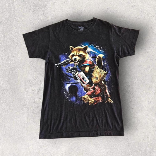Guardians of the Galaxy T-shirt S – Vintage Marvel Graphic Tee
