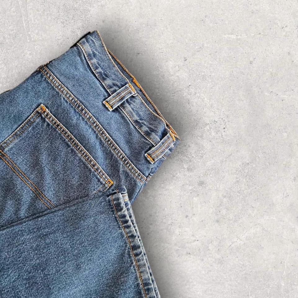 Blue Mountain Carpenter Jeans 38x32 – Distressed Vintage Workwear