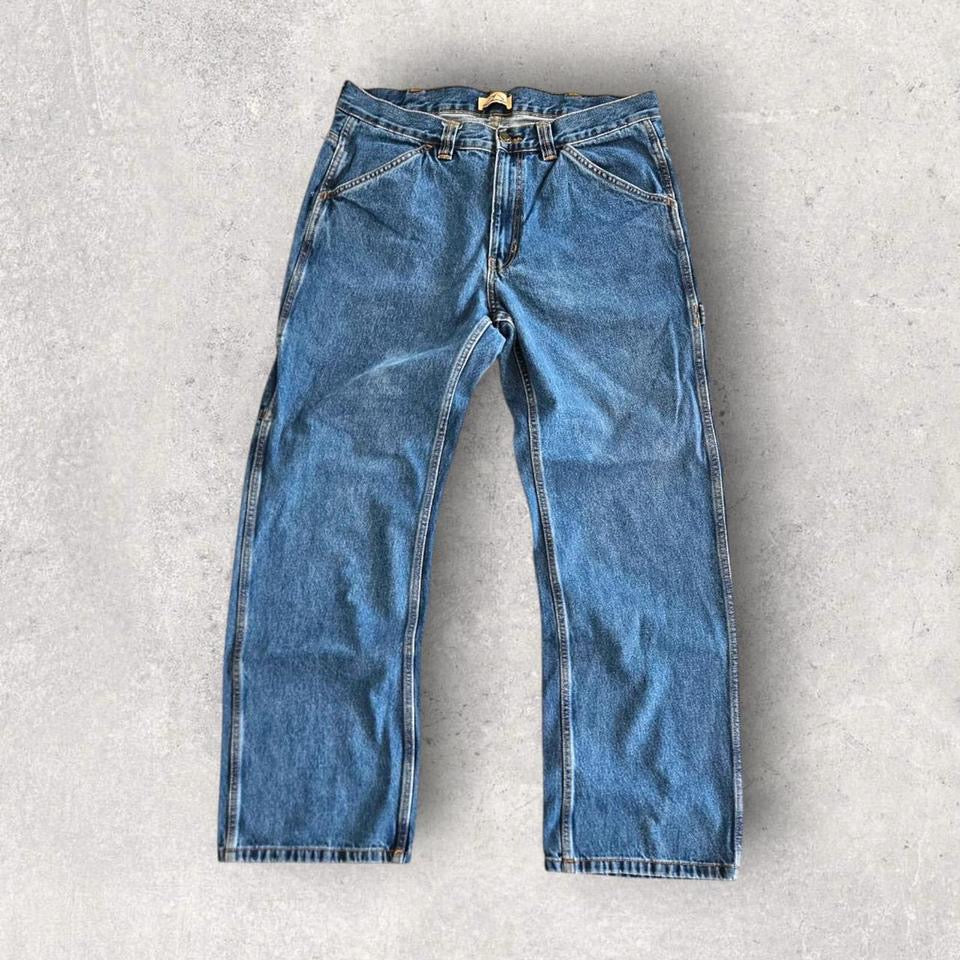 Blue Mountain Carpenter Jeans 38x32 – Distressed Vintage Workwear