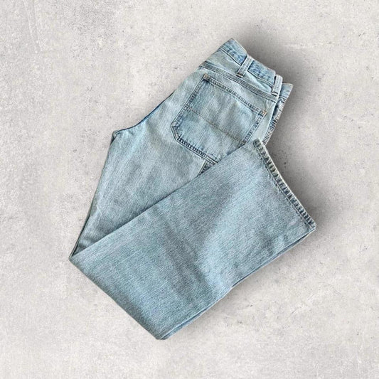 Faded Glory Carpenter Jeans Blue 32x34 – Vintage Worn Utility Style