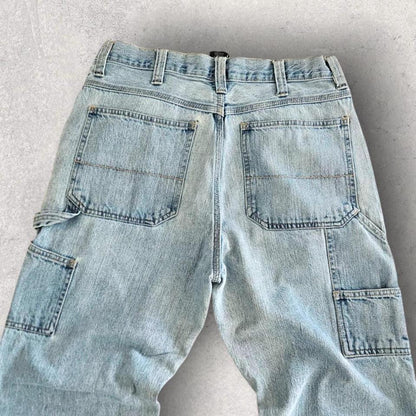 Faded Glory Carpenter Jeans Blue 32x34 – Vintage Worn Utility Style