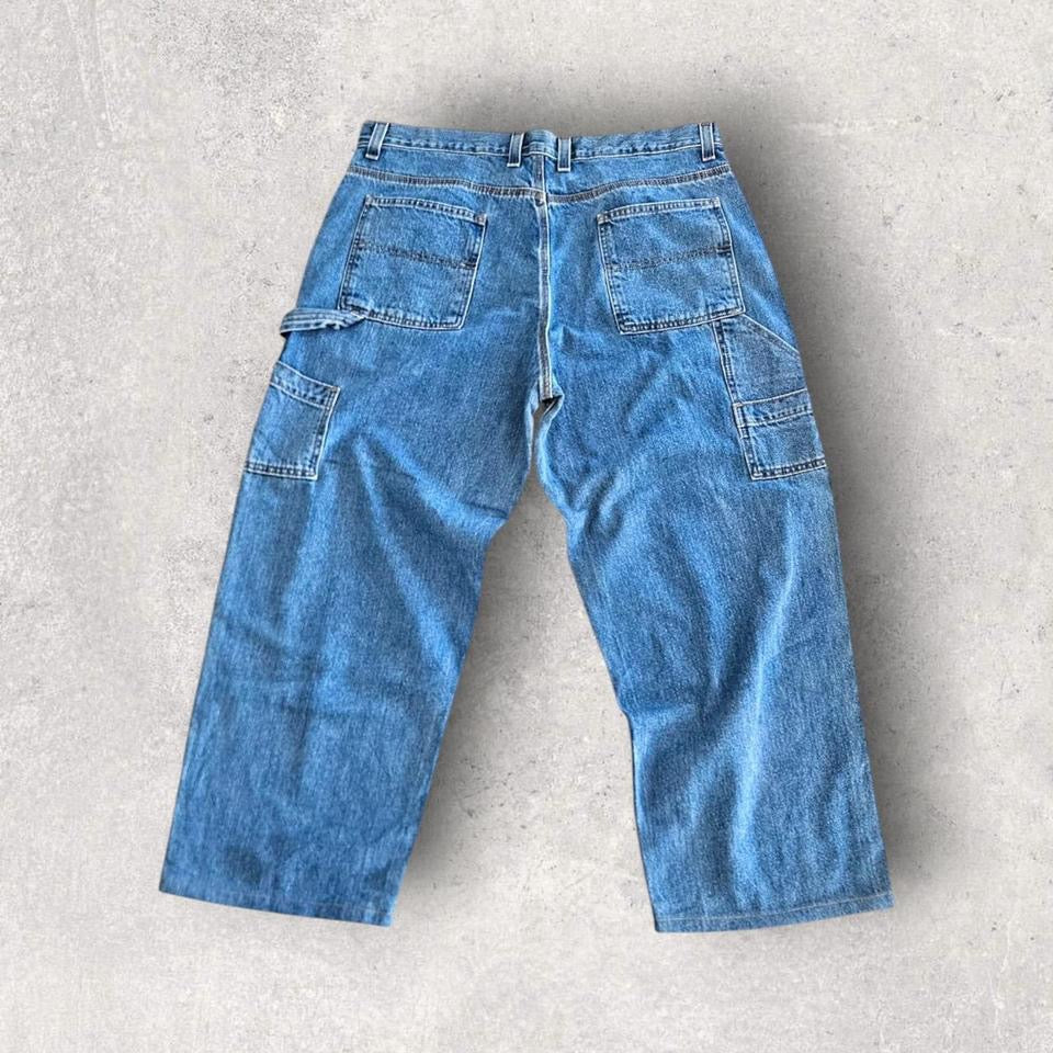 Faded Glory Carpenter Jeans Blue 38x30 – Vintage Utility Fit