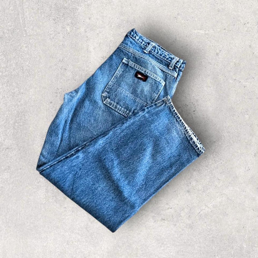 Union Line Carpenter Blue Jeans 36x32 – Vintage Workwear Fit