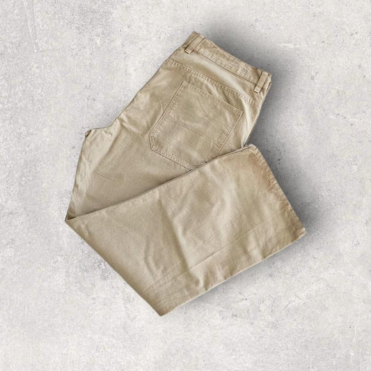 Blue Mountain Carpenter Brown Pants 38x30 – Vintage Workwear Style