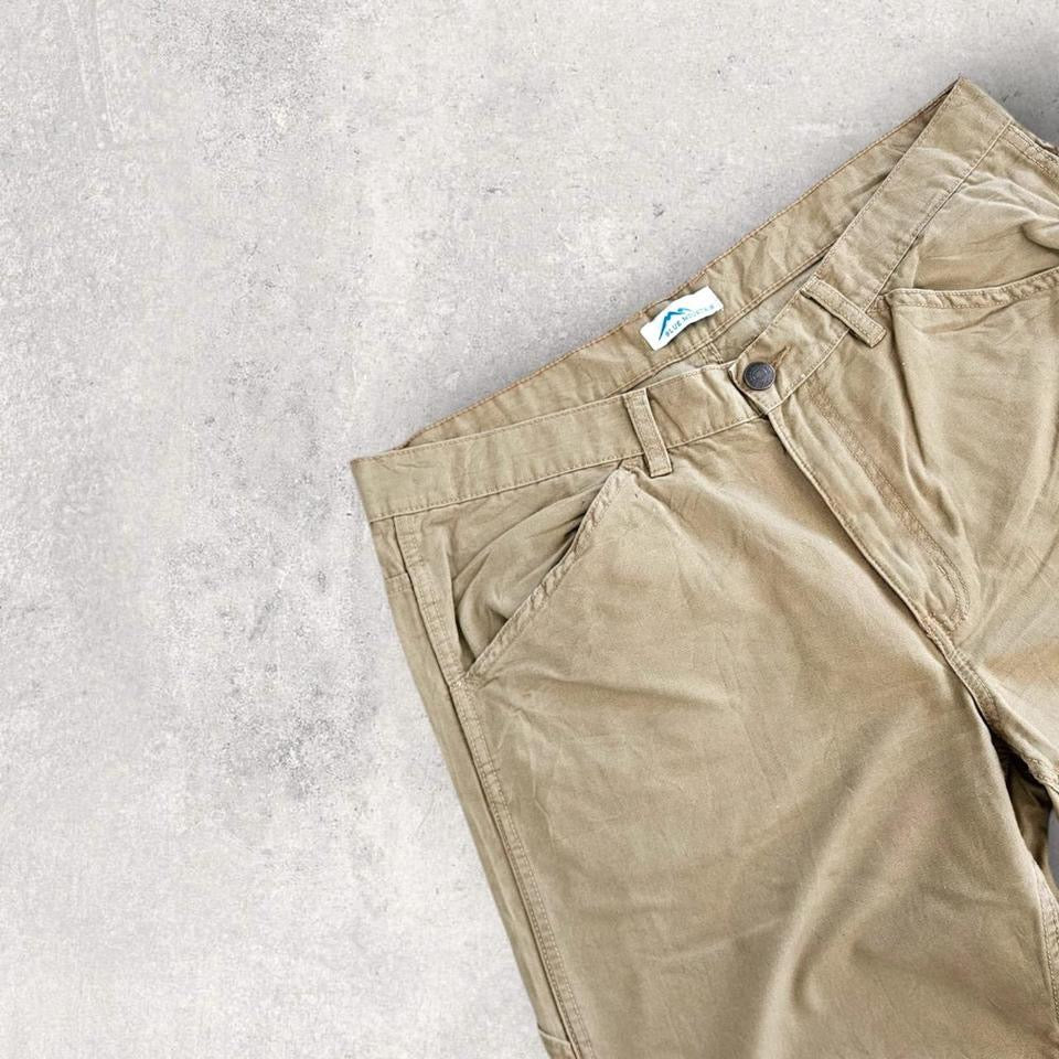 Blue Mountain Carpenter Brown Pants 38x30 – Vintage Workwear Style