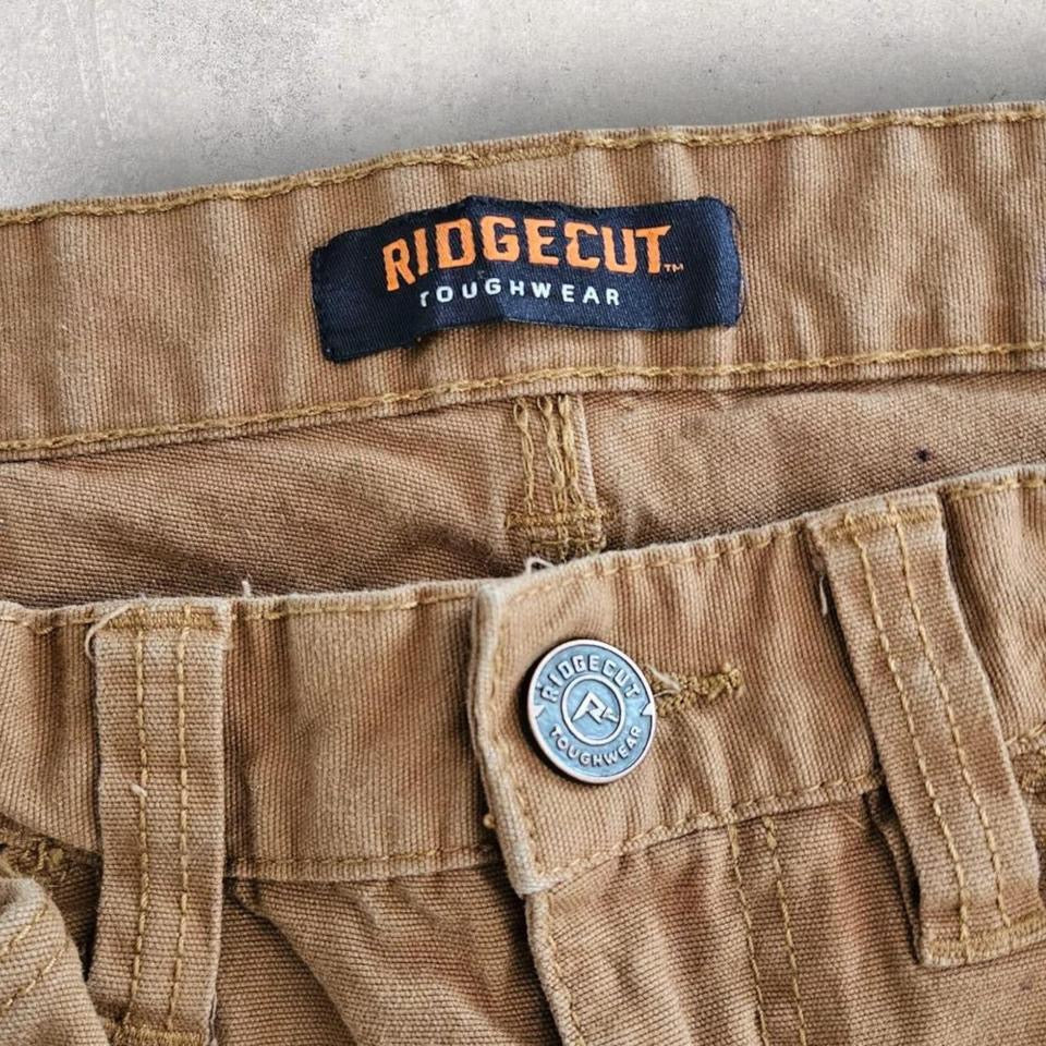 RidgeCut brown carpenter jeans W34 L30 workwear vintage
