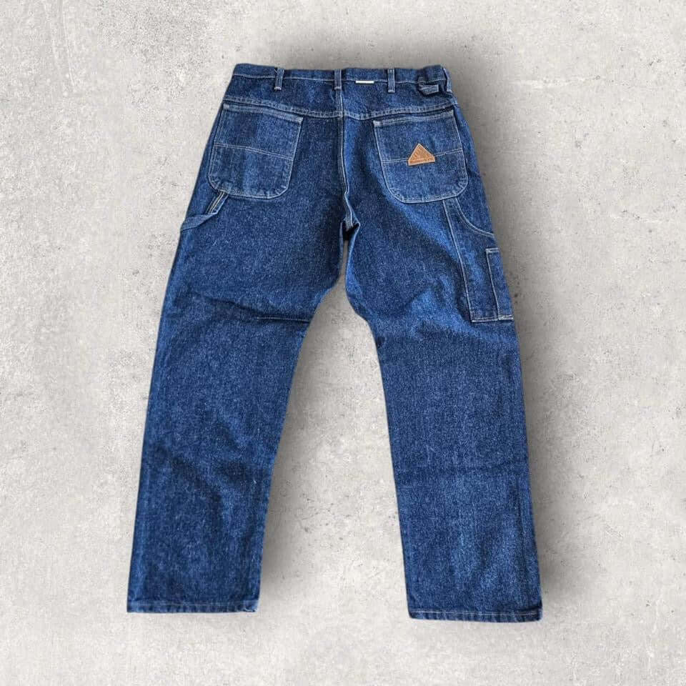 BULWARK FR Navy Carpenters Jeans – 38x32 | ג'ינס קארפנטר כחול כהה BULWARK FR Navy Carpenters Jeans – 38x32 | ג'ינס קארפנטר כחו Lizard Vintage Clothes Jeans