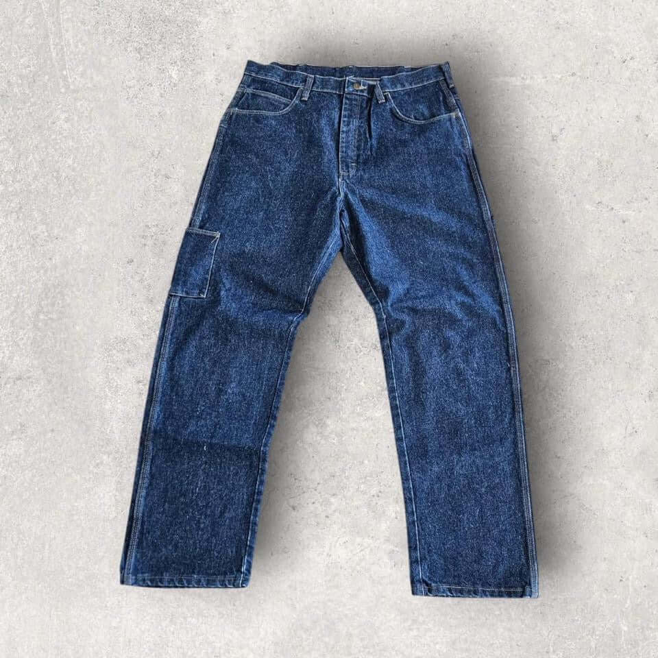 BULWARK FR Navy Carpenters Jeans – 38x32 | ג'ינס קארפנטר כחול כהה BULWARK FR Navy Carpenters Jeans – 38x32 | ג'ינס קארפנטר כחו Lizard Vintage Clothes Jeans