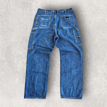 Craftsman Navy Carpenter Jeans – 38x32 | ג'ינס קארפנטר כחול קראפטסמן Craftsman Navy Carpenter Jeans – 38x32 | ג'ינס קארפנטר כחול Lizard Vintage Clothes Uncategorized